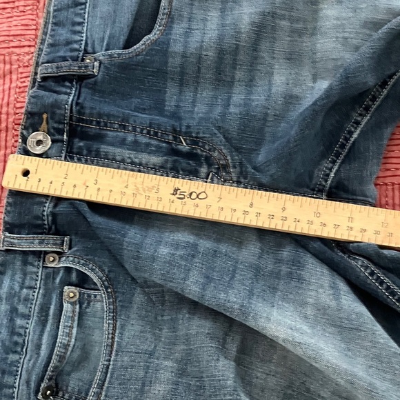 Brody Mens size W34L28.5 blue faded Jeans - Picture 7 of 15